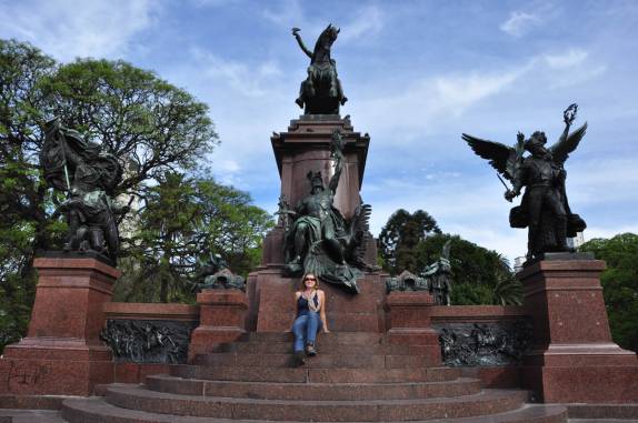 PLaza Libertador San Martín, em Buenos Aires, capital da Argentina